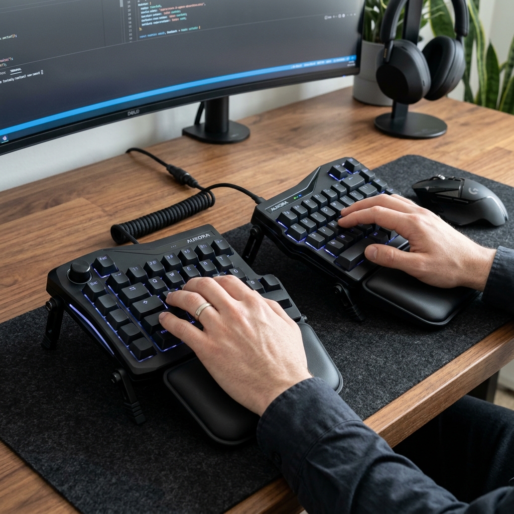 The Ergonomic Split Keyboard